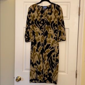 Simply Vera Vera Wang animal print dress SMALL